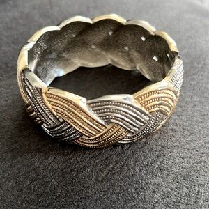 NWOT CHICO’S Mixed Metal Cuff Bracelet